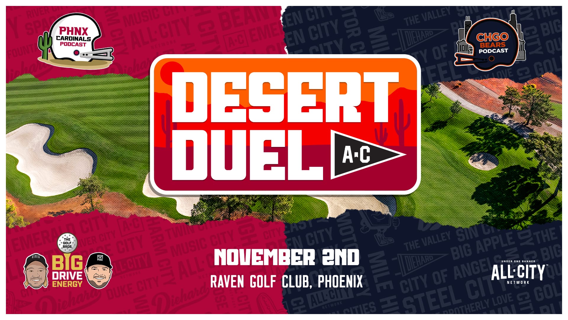 DESERT DUEL: An ALLCITY Golf Day at the Raven Golf Club