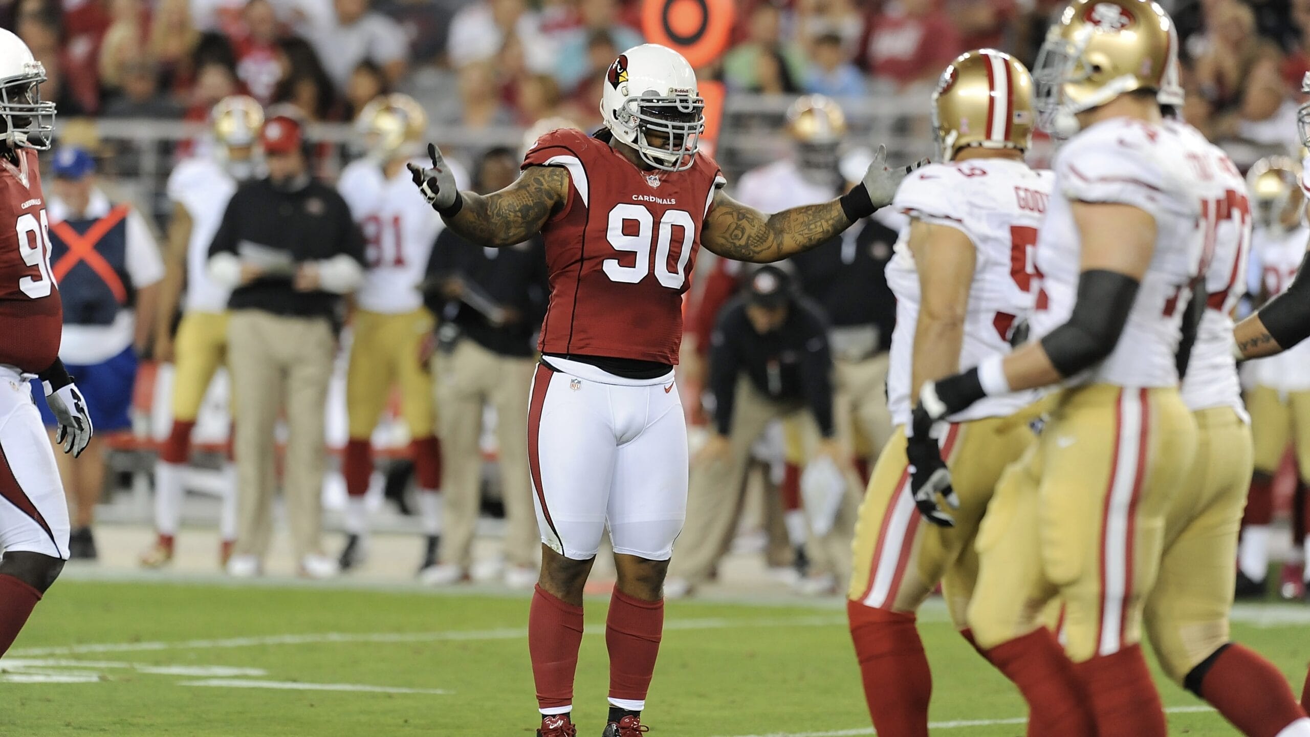 Former Cardinals defensive lineman Darnell Dockett hated the 49ers.