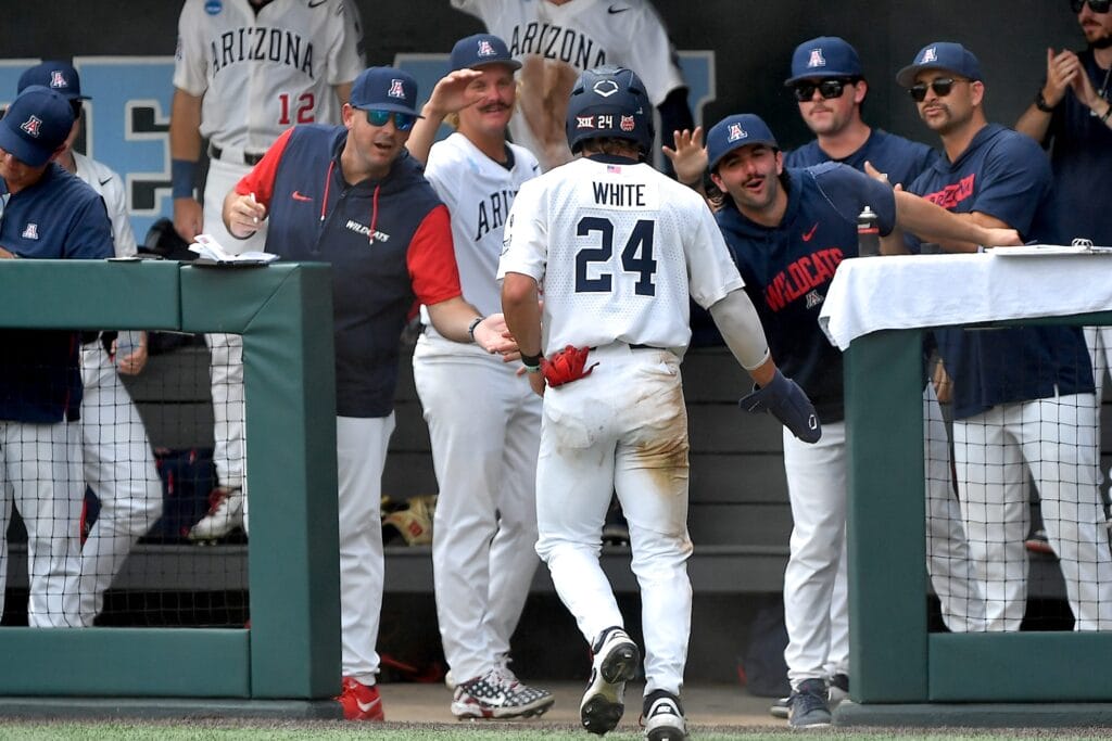 The Arizona Wildcats are targeting their fifth national title, kicking off the College World Series this weekend.