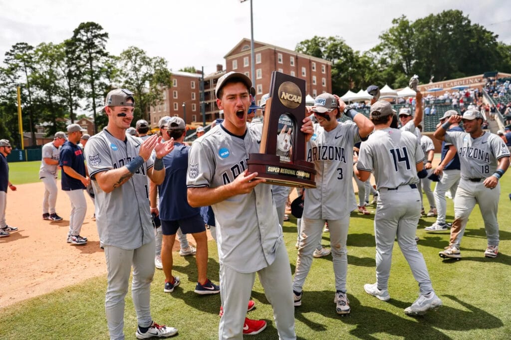 The Arizona Wildcats baseball team is heading back to the College World Series.