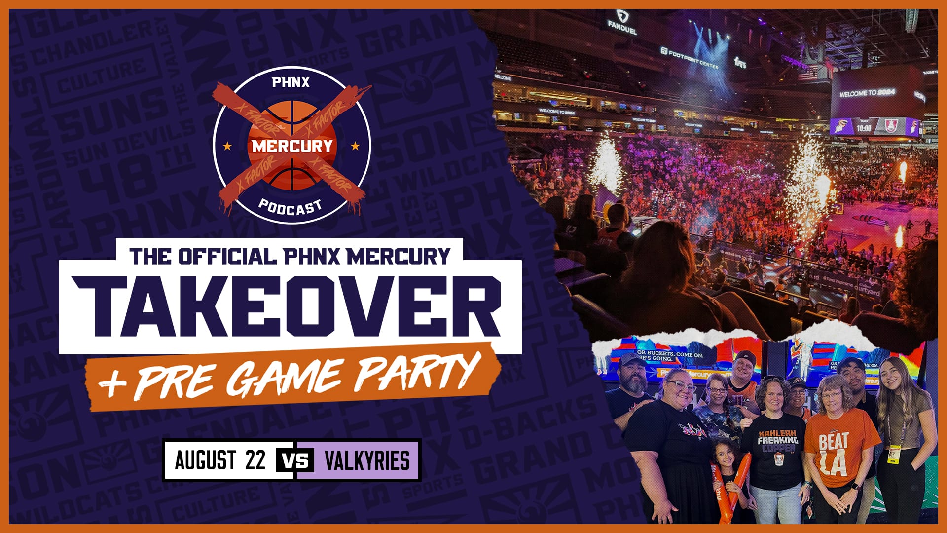PHNX Mercury Takeover at PHX ARENA